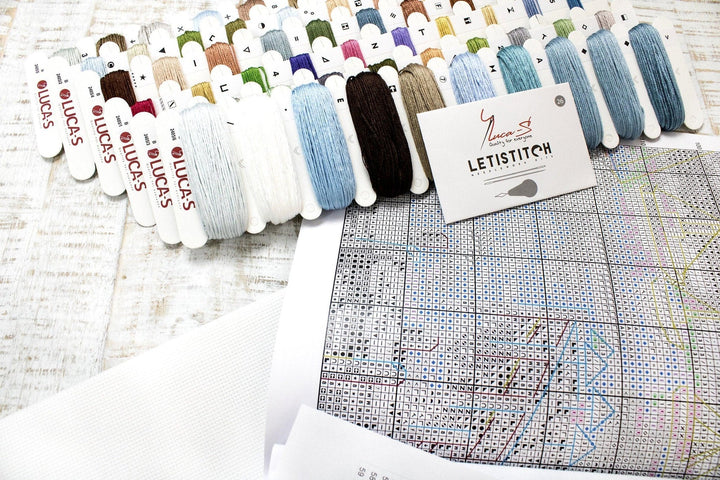 Mariner's Haven B2405L Counted Cross-Stitch Kit