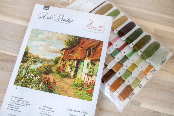 Summer Landscape B571L Counted Cross-Stitch Kit