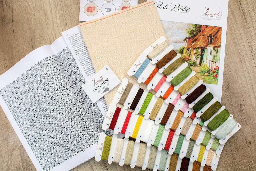 Summer Landscape B571L Counted Cross-Stitch Kit