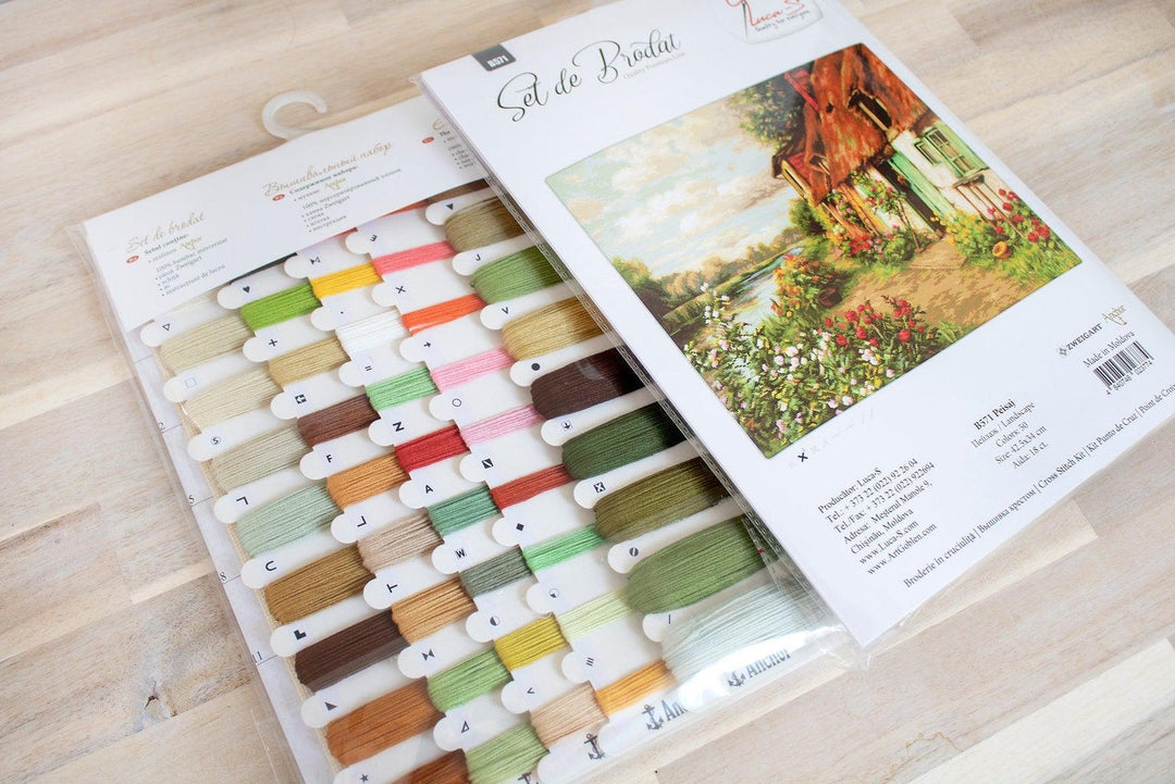 Summer Landscape B571L Counted Cross-Stitch Kit