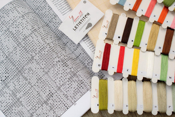 Summer Landscape B571L Counted Cross-Stitch Kit