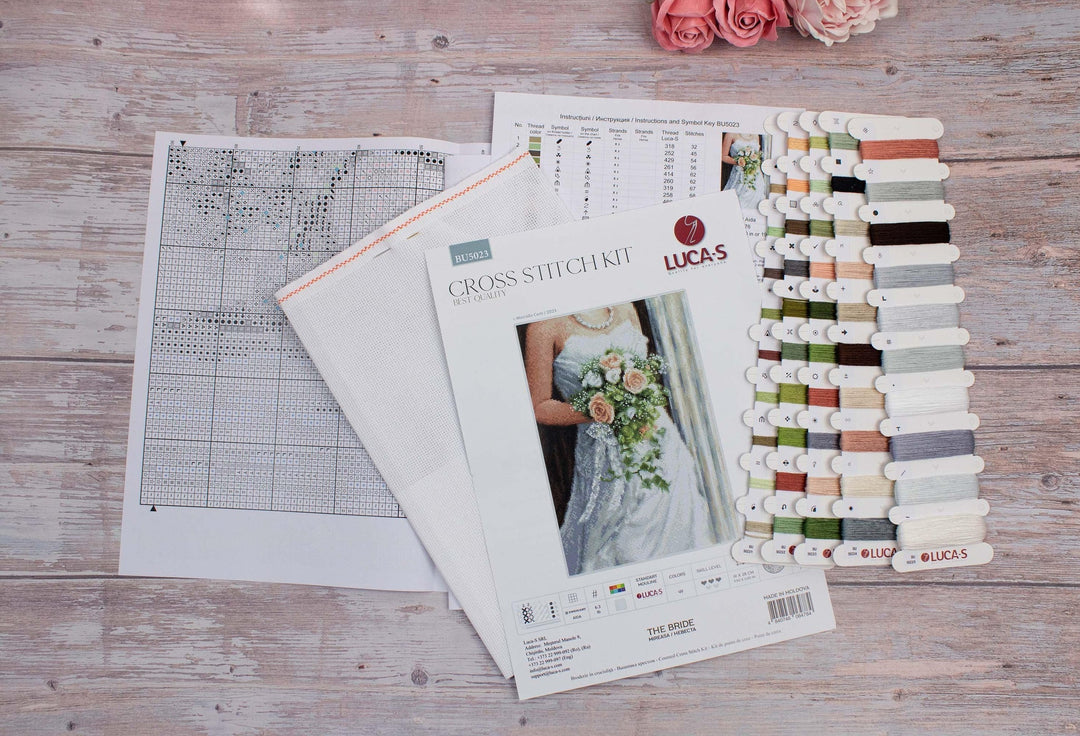 The Bride BU5023L Counted Cross-Stitch Kit