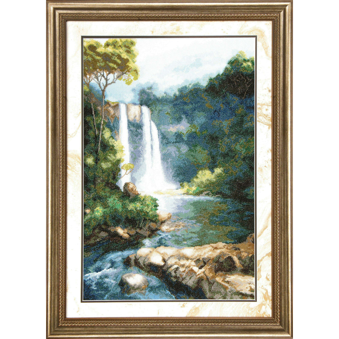 Cross-stitch kit M-106C "Waterfall"