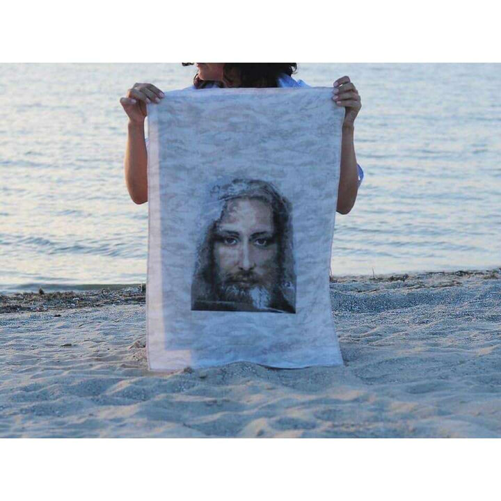 Cross-stitch kit M-202C "Sacred relic of Christians - Turin Shroud - truthful image of Our Lord Jesus Christ"