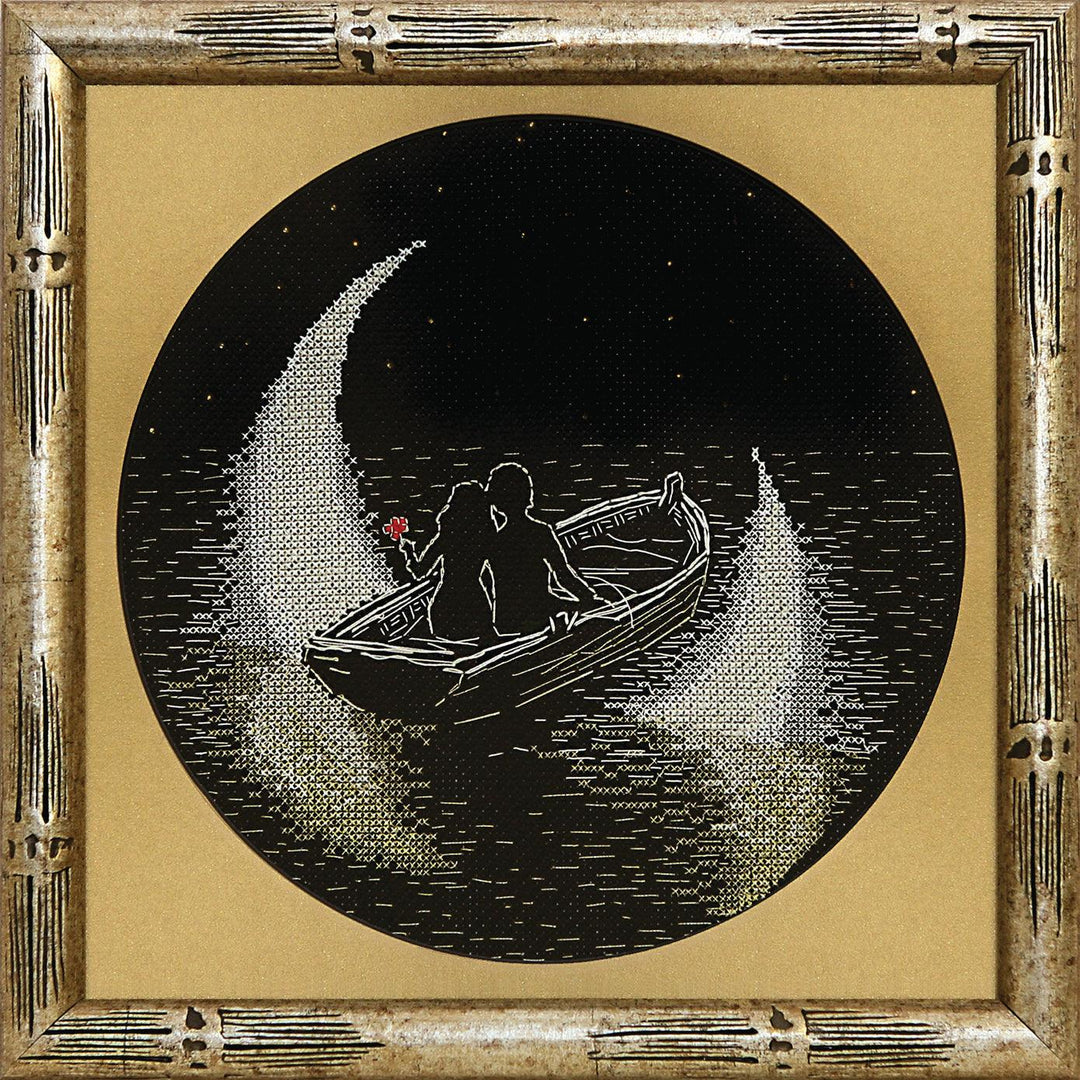 Cross-stitch kit M-242C "Romantic"