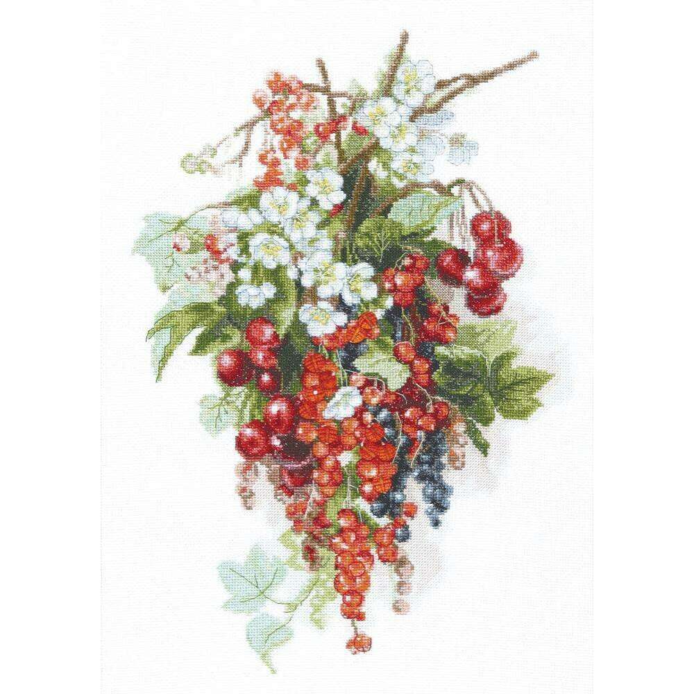 Cross-stitch kit M-266C "Sweet berry"