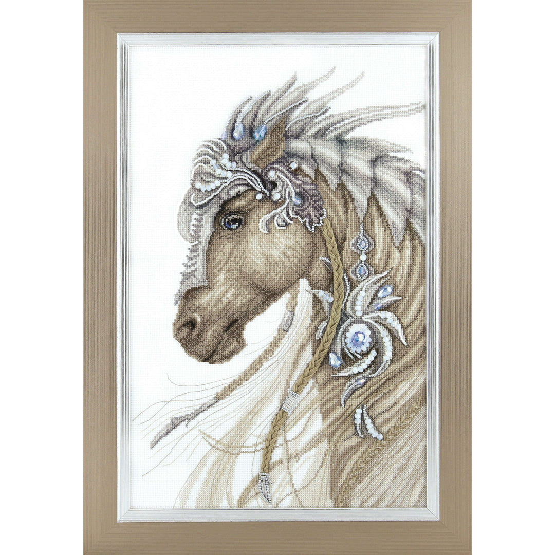Cross-stitch kit M-291C "Fantastic horse"