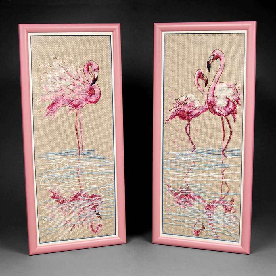 Cross-stitch kit M-294C Series "At the water"