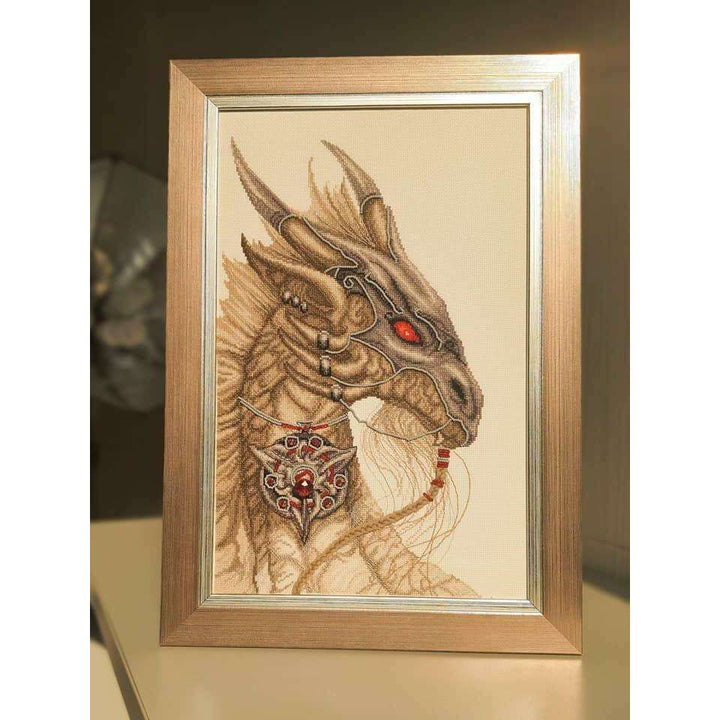 Cross-stitch kit M-319C "Guardian of treasure"