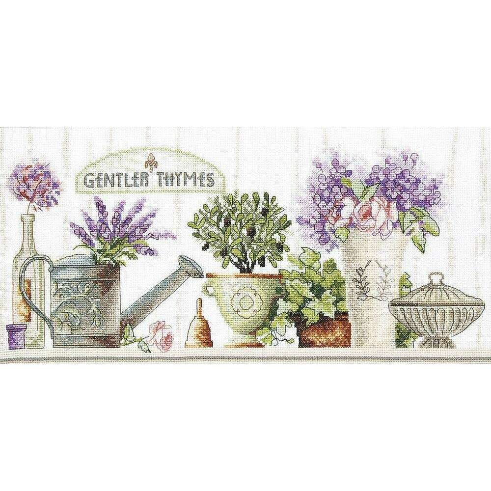Cross-stitch kit M-323C "Quite times"