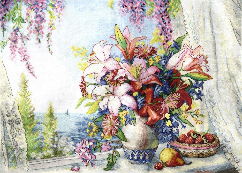Cross-stitch kit M-383C "Sea flavor"