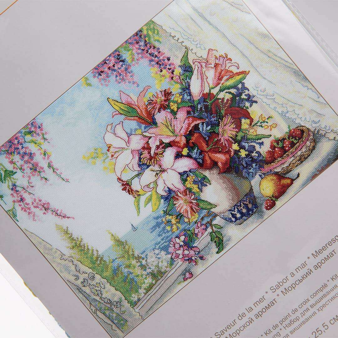 Cross-stitch kit M-383C "Sea flavor"