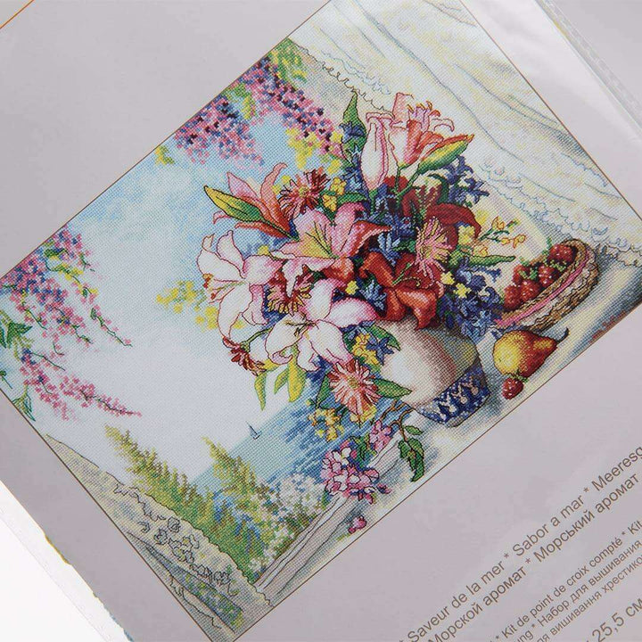 Cross-stitch kit M-383C "Sea flavor"