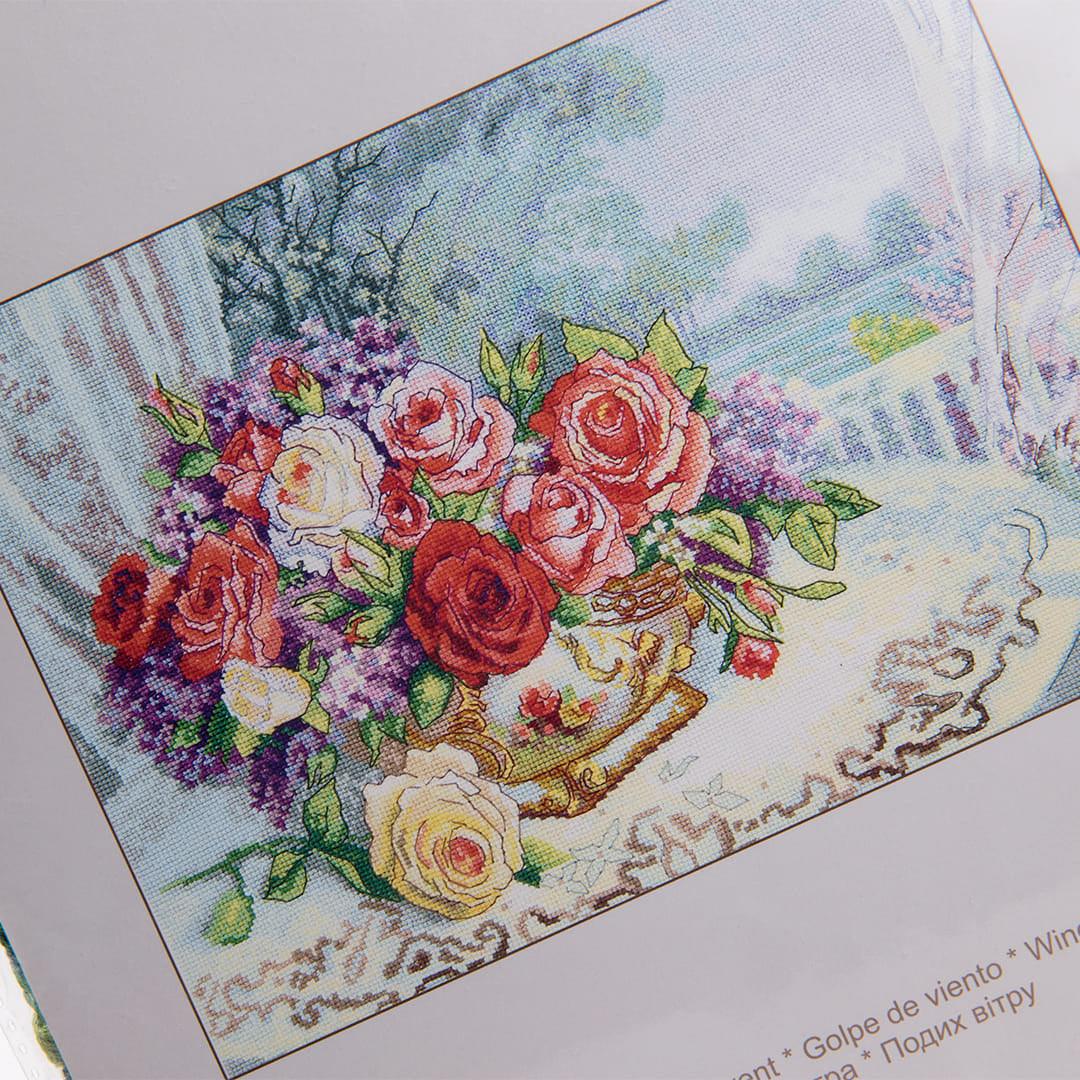 Cross-stitch kit M-399C "Wind blow"