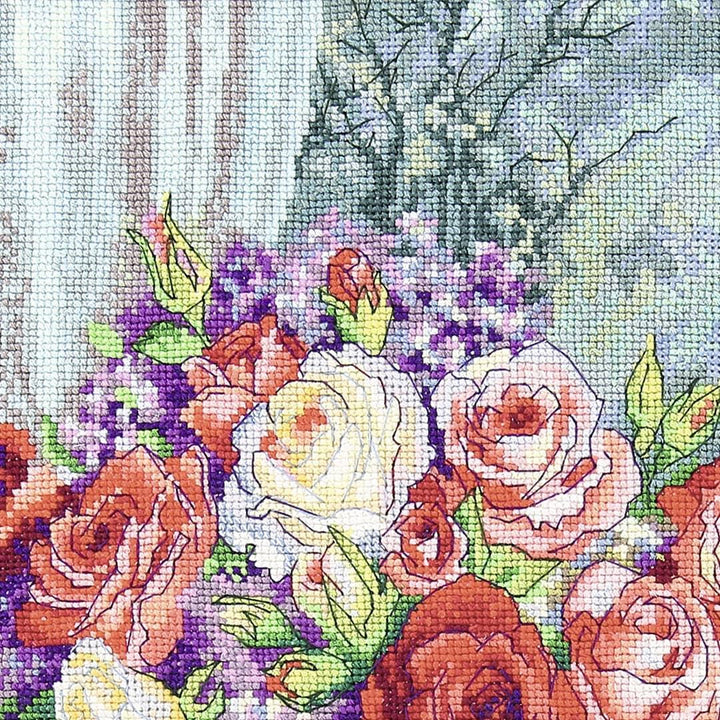 Cross-stitch kit M-399C "Wind blow"