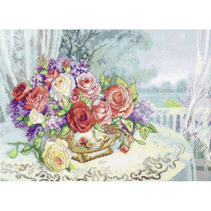 Cross-stitch kit M-399C "Wind blow"