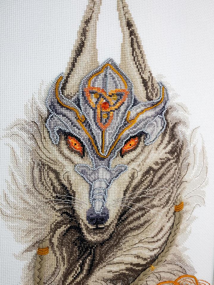 Cross-stitch kit M-423C "Keeper of the Secret"