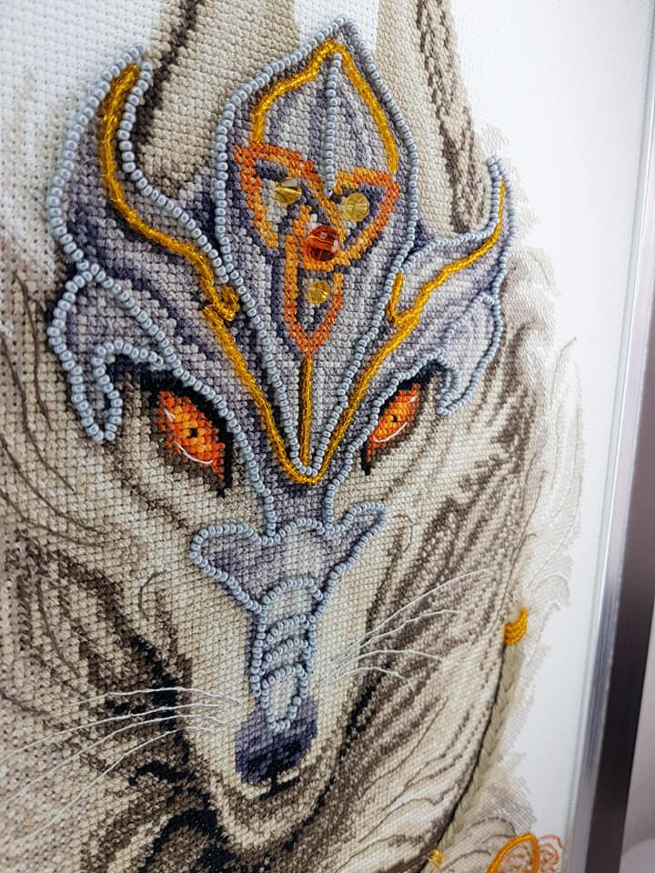 Cross-stitch kit M-423C "Keeper of the Secret"