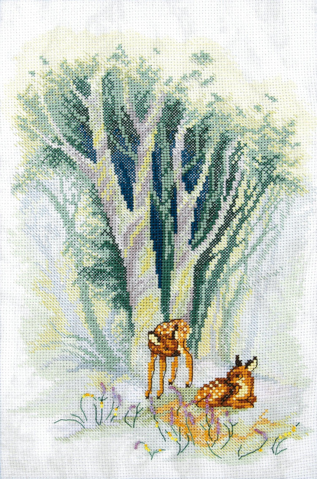 Cross-stitch kit M-425C Series "Summer fog"