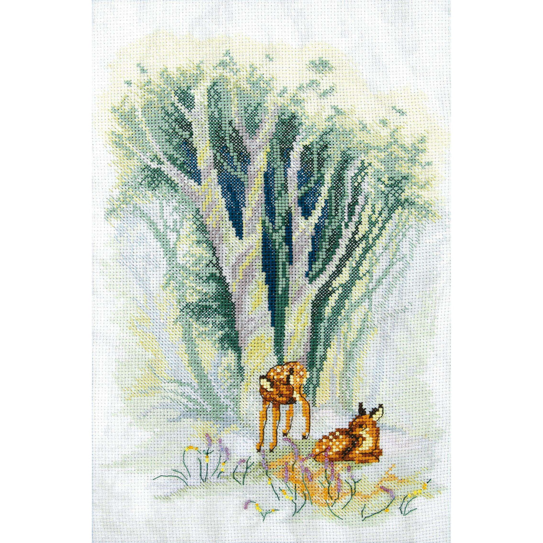 Cross-stitch kit M-425C Series "Summer fog"