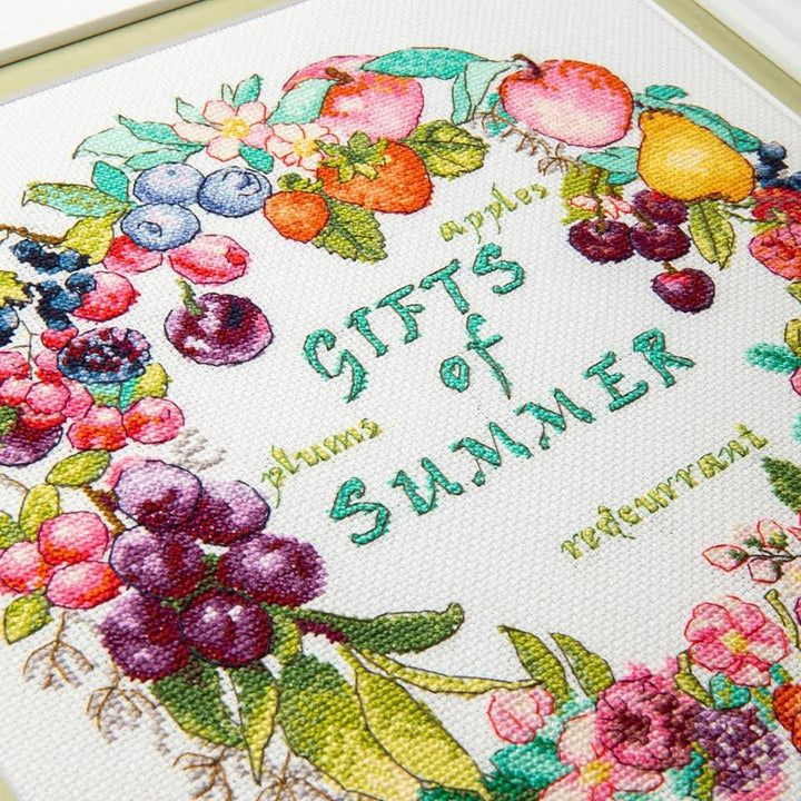 Cross-stitch kit M-434C "Berry fresh"