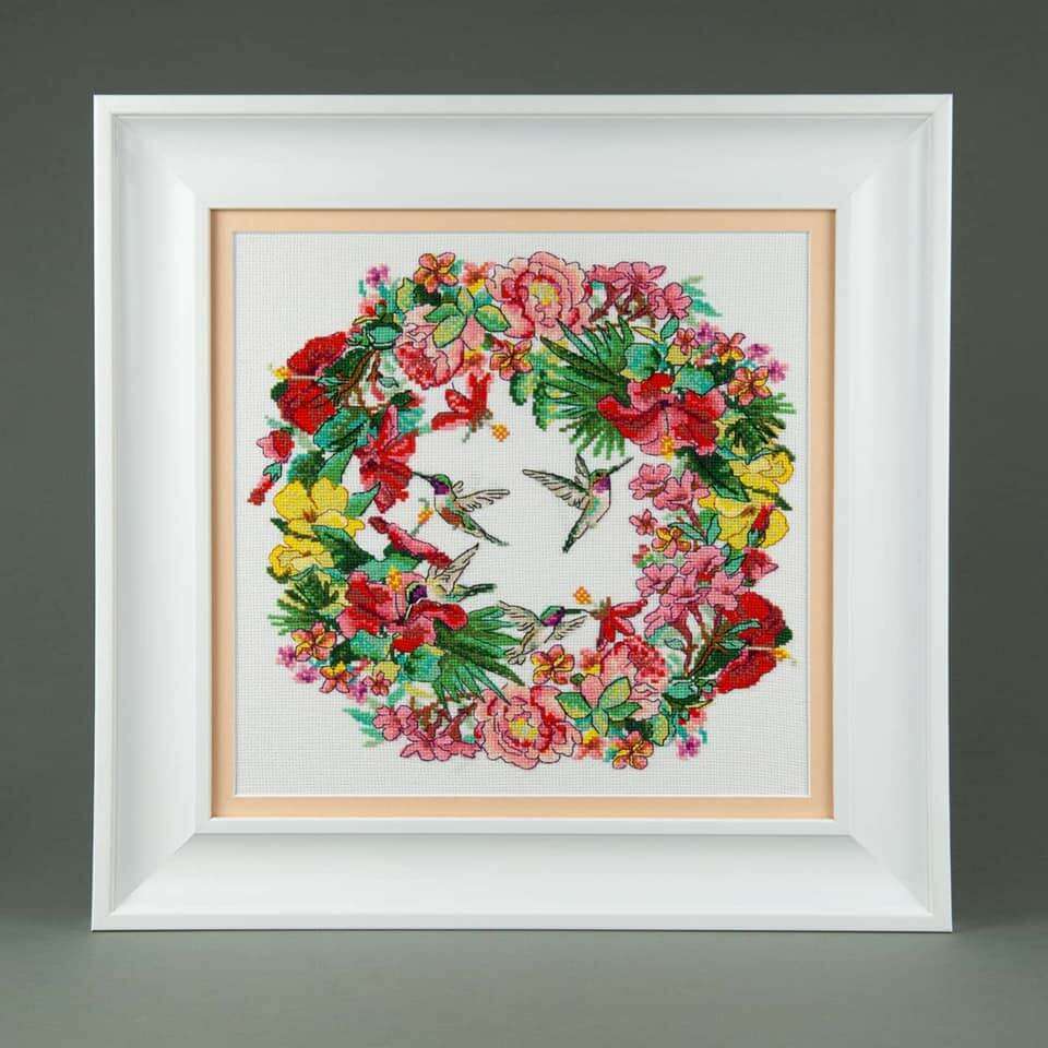 Cross-stitch kit M-440C "Tropical scent"