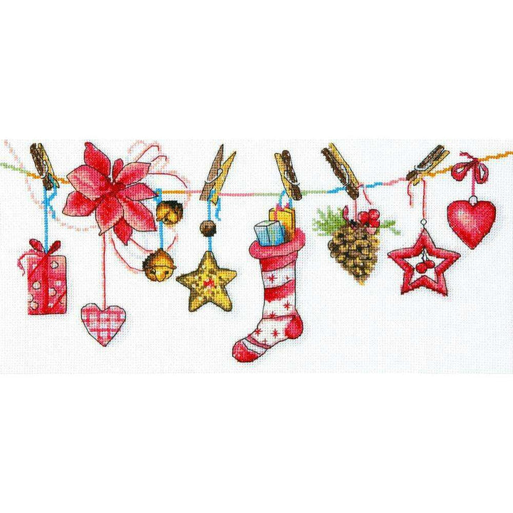 Cross-stitch kit M-446C "Festive mood"