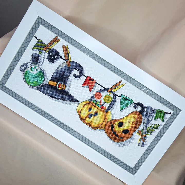 Cross-stitch kit M-447C "Halloween"