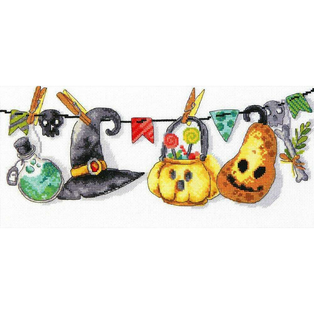 Cross-stitch kit M-447C "Halloween"