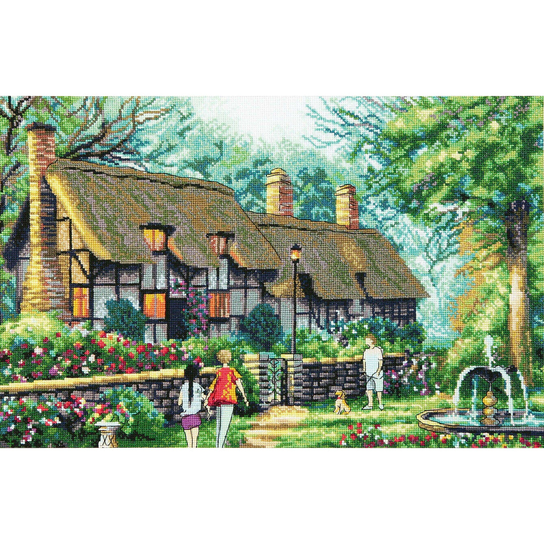 Cross-stitch kit M-448C Counted cross stitch kit "Cozy evening"