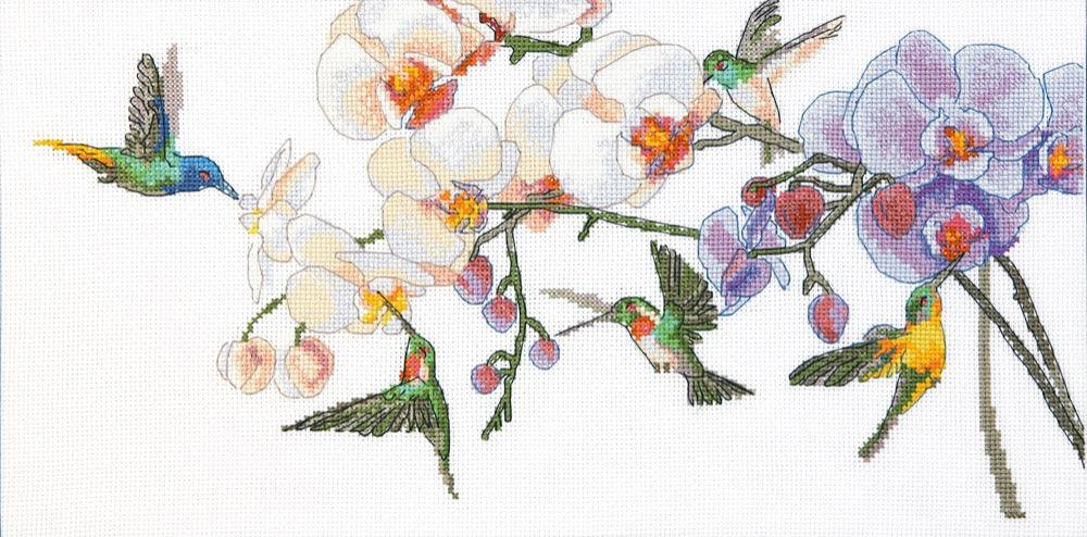 Cross-stitch kit M-449C "Tropical scent"