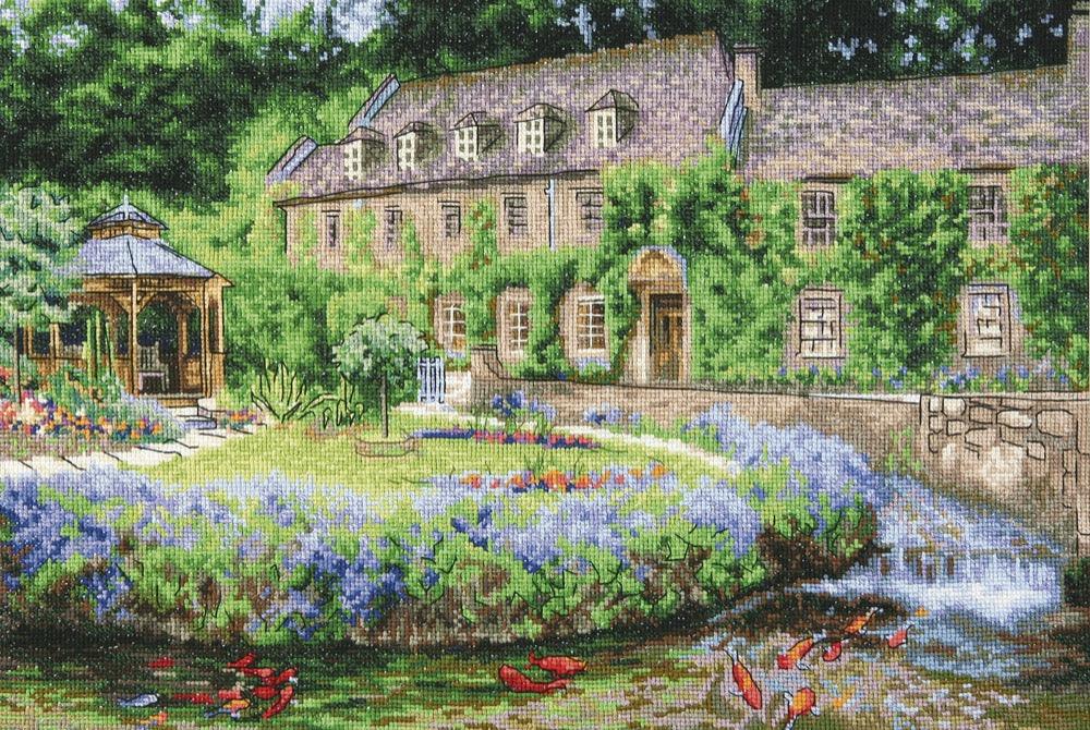 Cross-stitch kit M-450C "Mirror water"