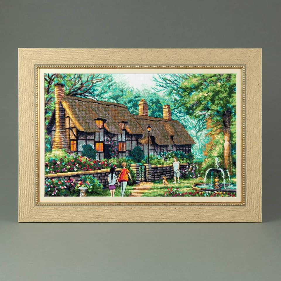 Cross-stitch kit M-450C "Mirror water"