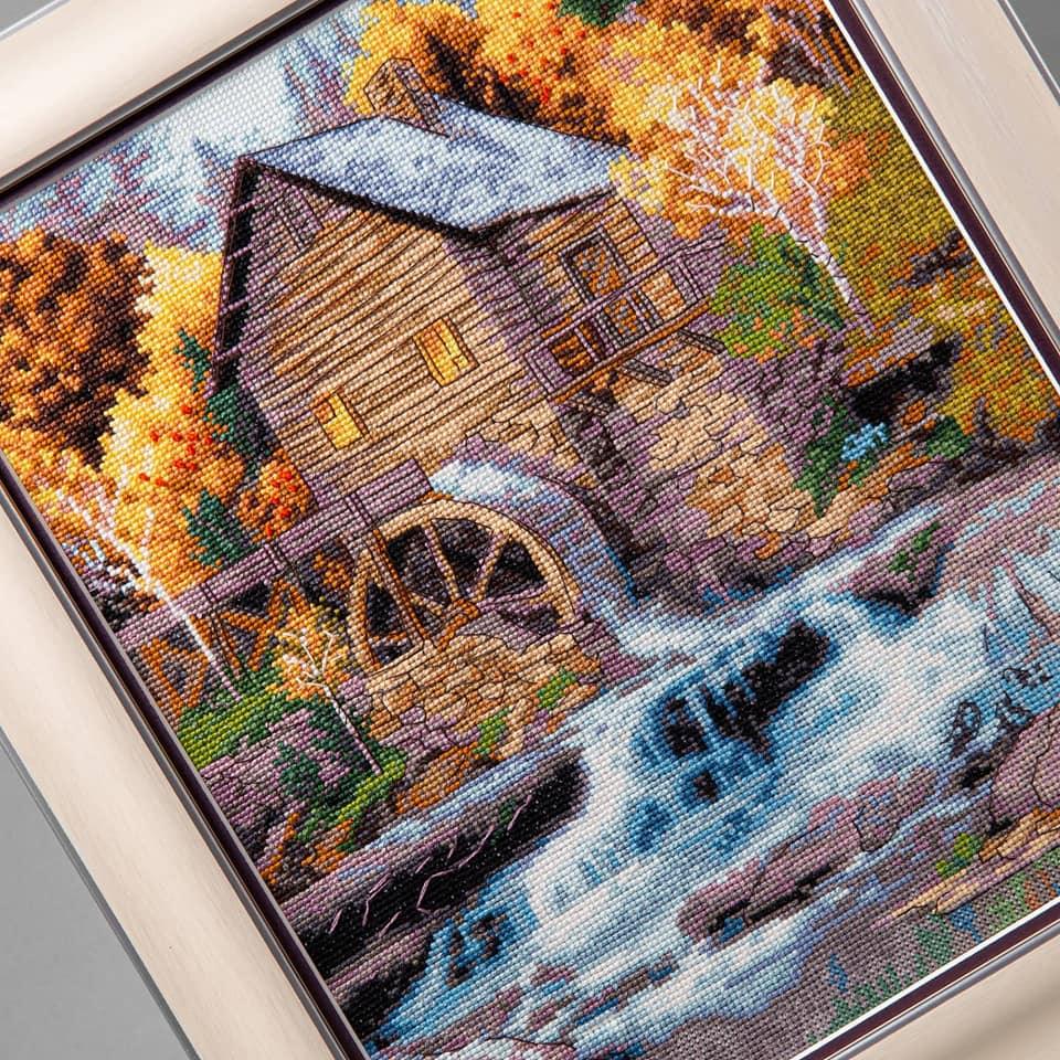 Cross-stitch kit M-457C "Living water"