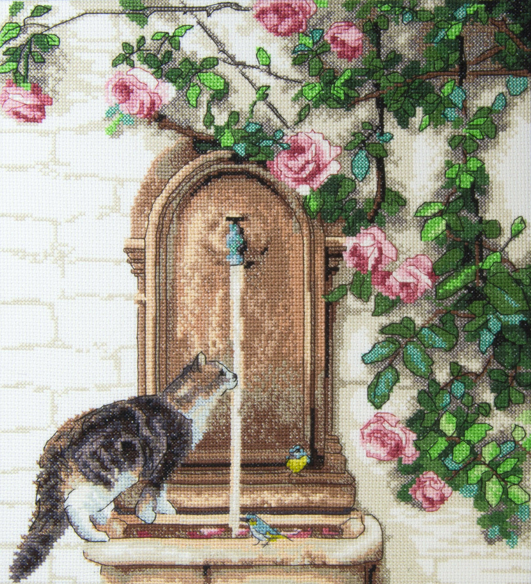 Cross-stitch kit M-460C Counted cross stitch kit "Thirst"
