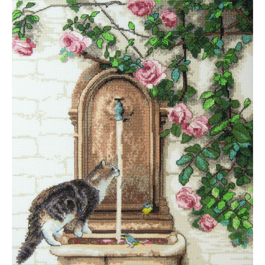 Cross-stitch kit M-460C Counted cross stitch kit "Thirst"
