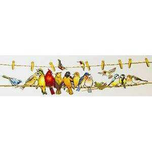Cross-stitch kit M-472C "Warmer together"