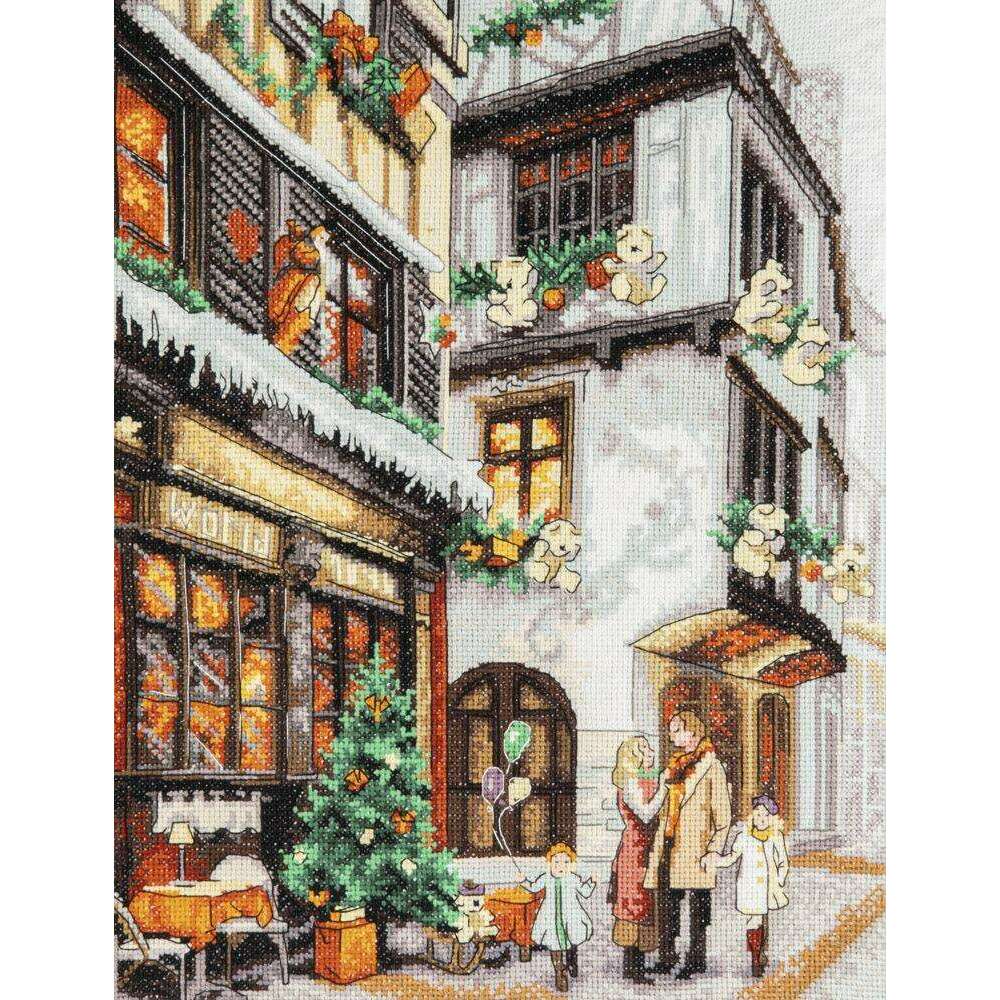Cross-stitch kit M-478C "Looking for gifts"