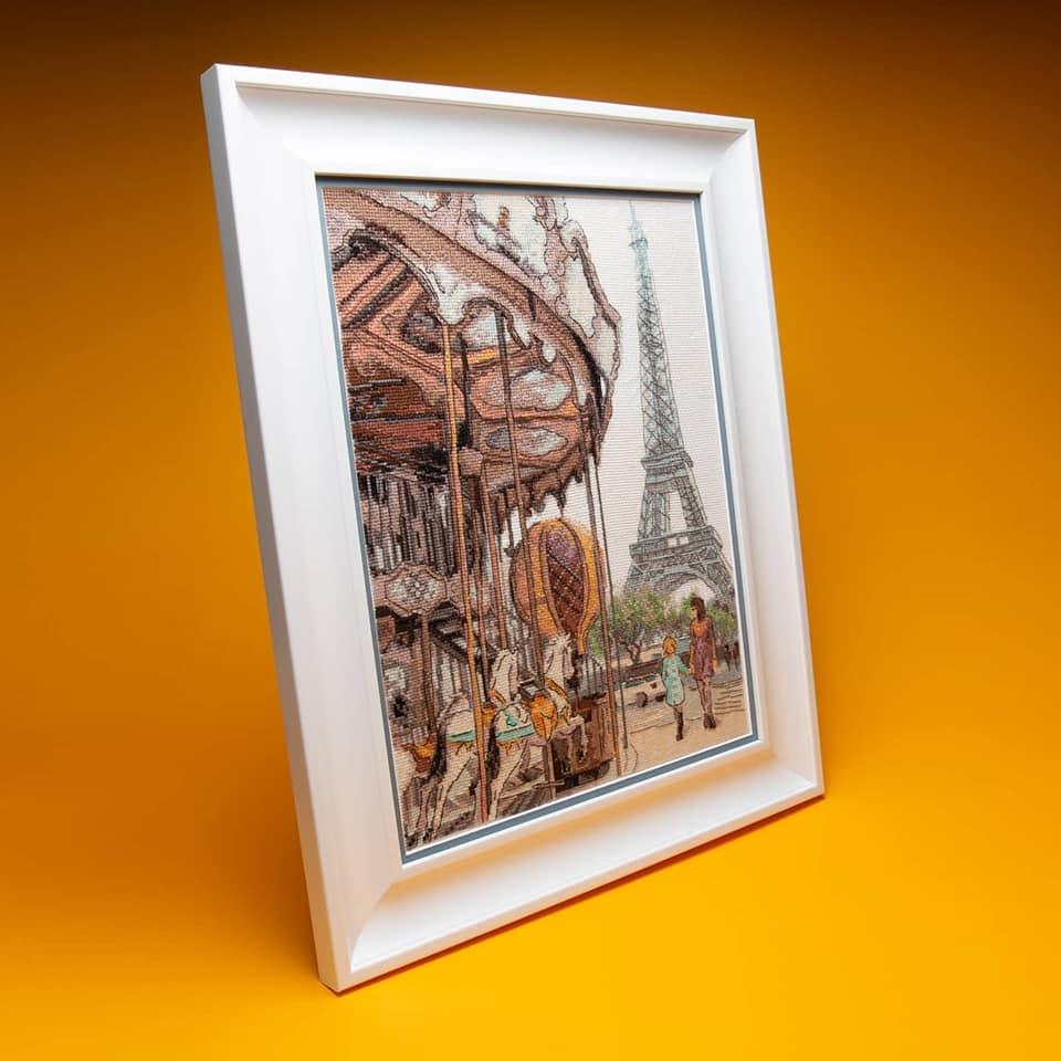 Cross-stitch kit M-479C "French carousel"