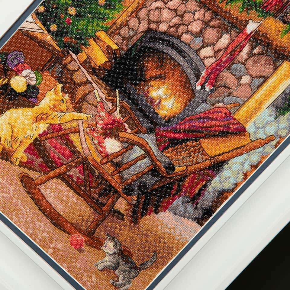 Cross-stitch kit M-485C "Favorite hobby"