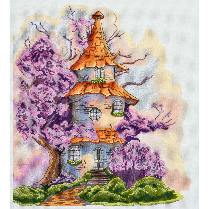 Cross-stitch kit Magic house AH-187