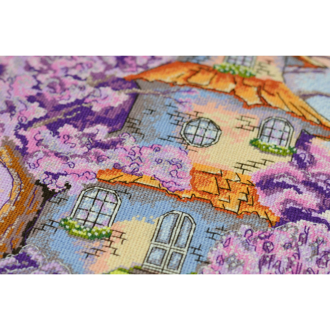 Cross-stitch kit Magic house AH-187