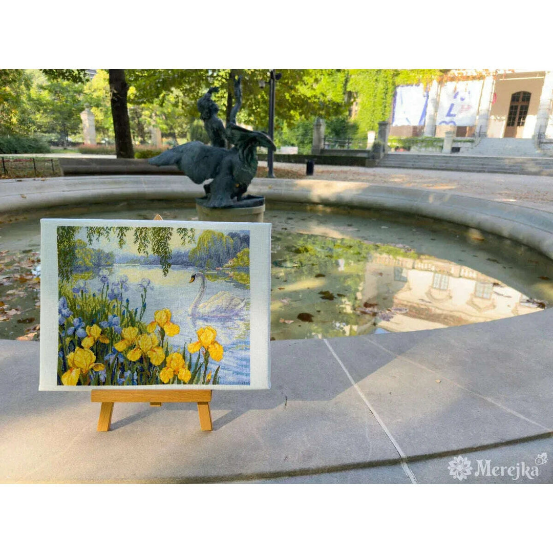 Cross stitch kit Merejka Enchanted Pond K-263