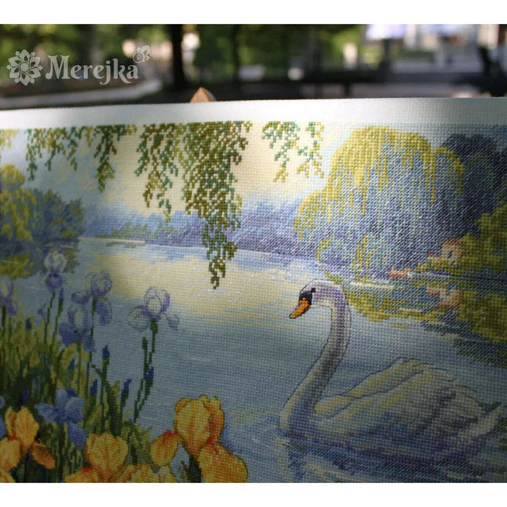 Cross stitch kit Merejka Enchanted Pond K-263