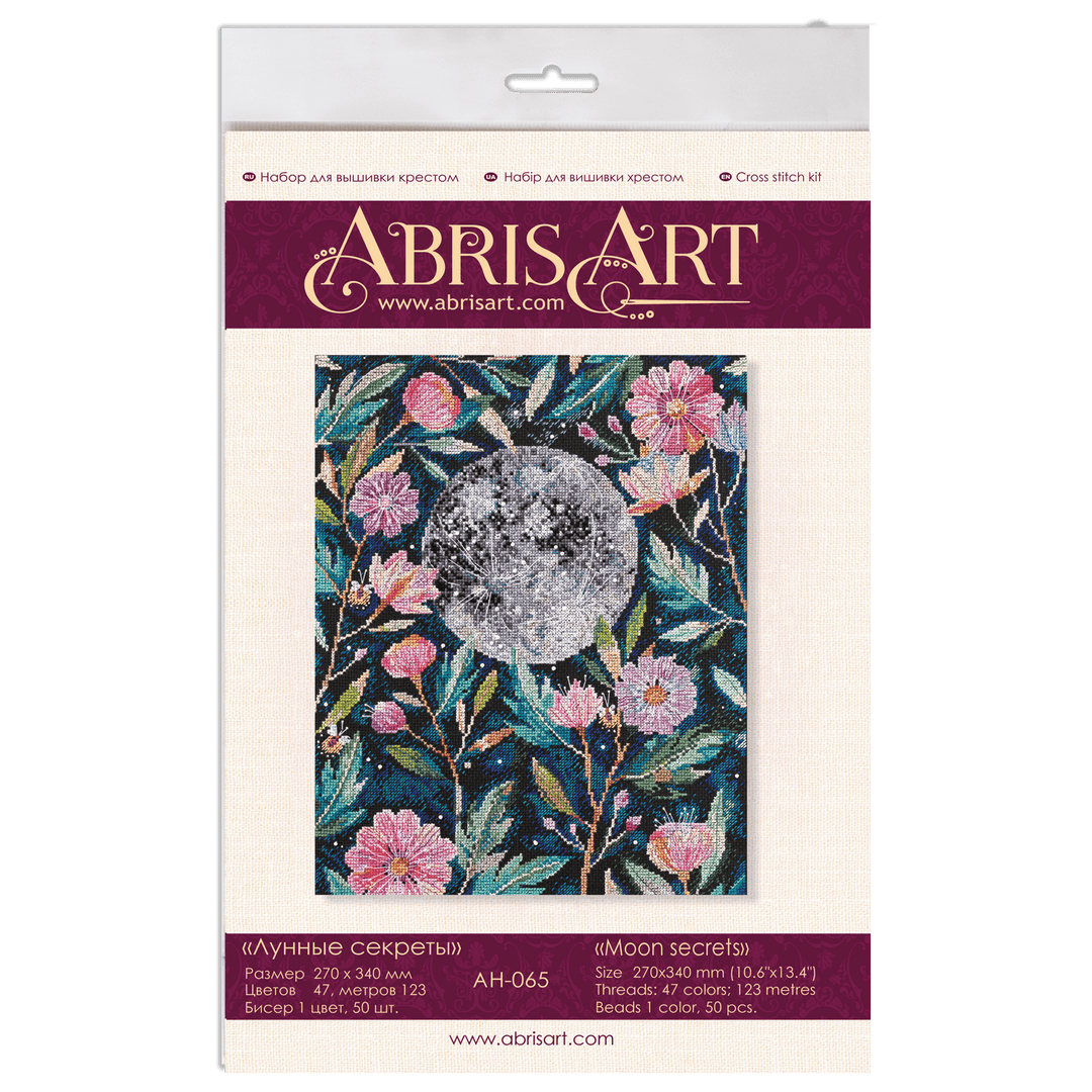 Cross-stitch kit Moon secrets AH-065