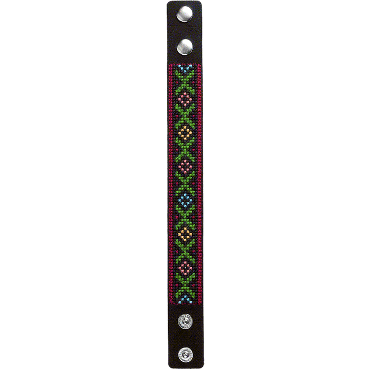 Cross-stitch kit on artificial leather FLHL-028