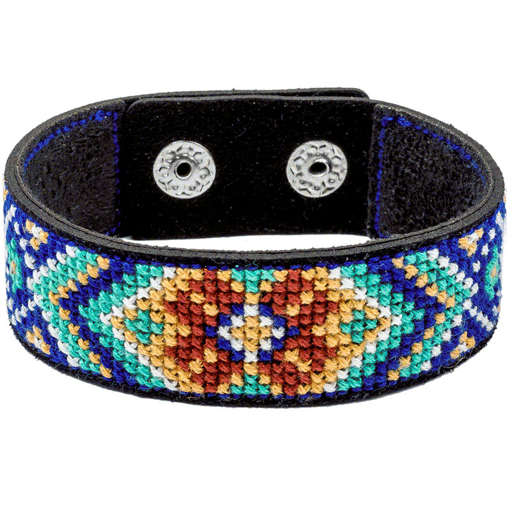 Cross-stitch kit on artificial leather FLHL-032