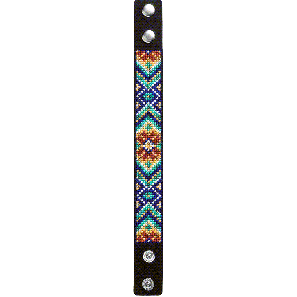 Cross-stitch kit on artificial leather FLHL-032