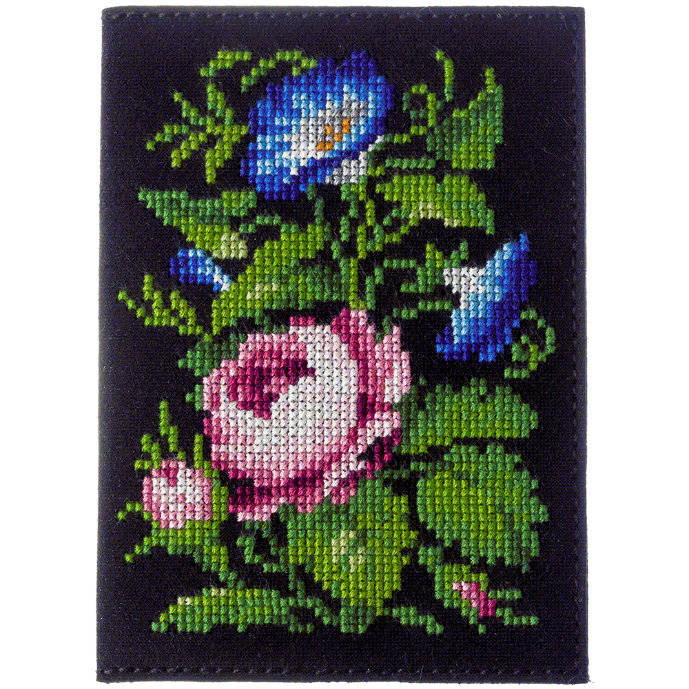 Cross-stitch kit on artificial leather FLHL-044