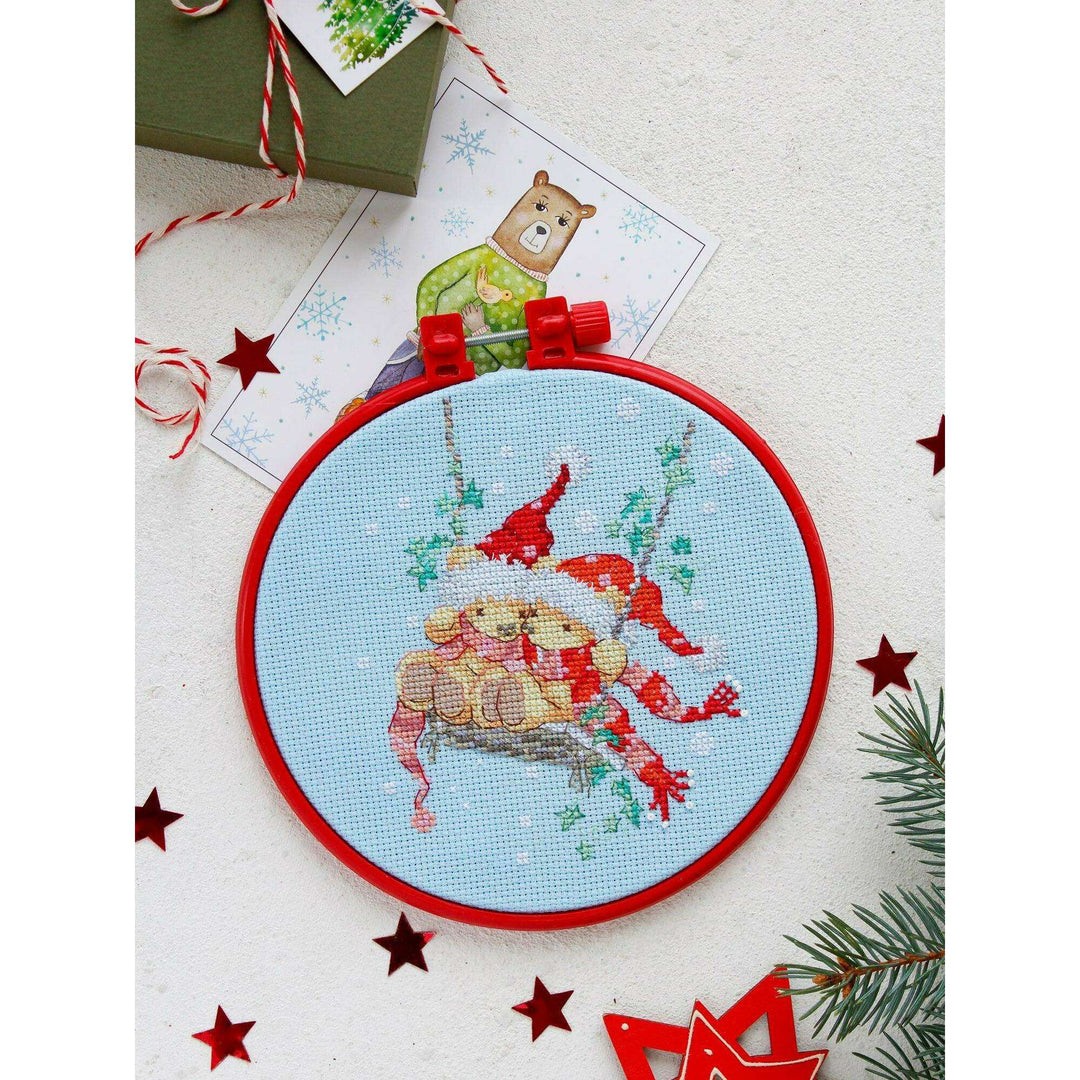 Cross stitch kit On the swing AHM-028